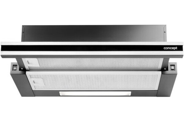 Okap kuchenny wkład - teleskopowy Concept OPV3560 59.5cm Inox