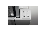 Okap kuchenny wkład - teleskopowy Electrolux LFP226S 59.8cm srebrny