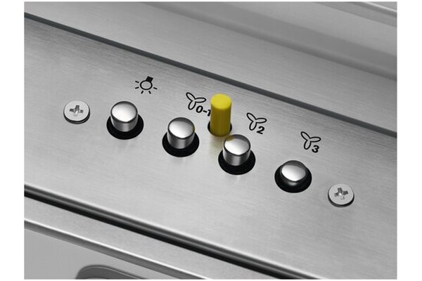 Okap kuchenny wkład - teleskopowy Electrolux LFP536X 60.0cm Stalowy