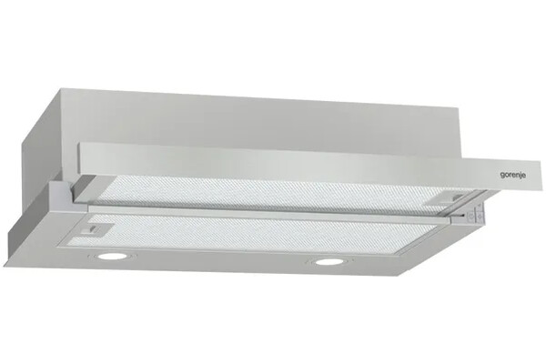 Okap kuchenny wkład - teleskopowy Gorenje TH62E4X 60.0cm srebrny