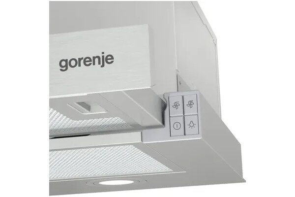 Okap kuchenny wkład - teleskopowy Gorenje TH62E4X 60.0cm srebrny