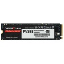 Dysk wewnętrzny Patriot PV593 Viper SSD M.2 NVMe 4TB