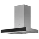 Okap kuchenny Kominowy Whirlpool WHBS62FLTK 59.8cm srebrno-czarny