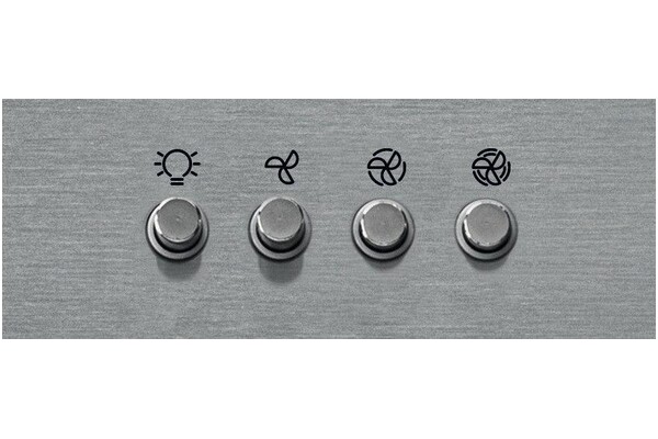 Okap kuchenny Kominowy Whirlpool AKR5583IX 59.8cm srebrny