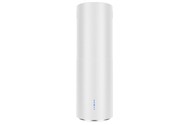 Okap kuchenny wyspowy - tuba VDB Tube 39.0cm biały