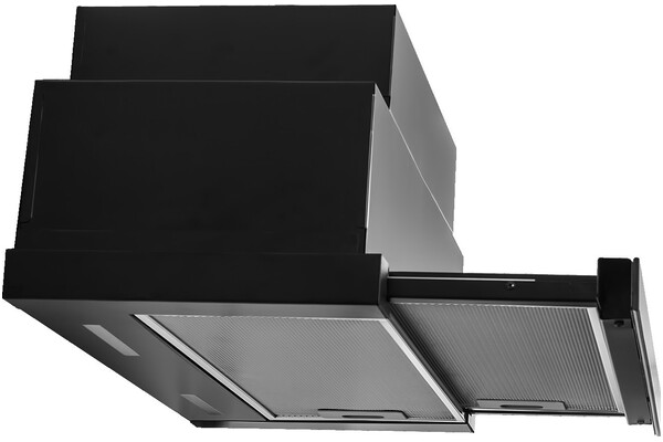 Okap kuchenny wkład - teleskopowy VDB Vector PRO 60 60.0cm czarny