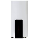 Okap kuchenny wyspowy - tuba VDB Tube Glass 39.0cm biały