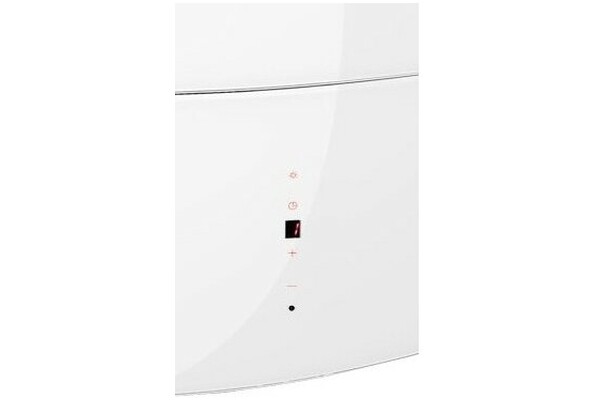 Okap kuchenny Kominowy VDB GTV 90 90.0cm biały
