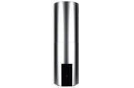 Okap kuchenny wyspowy - tuba VDB Tube Glass 39.0cm Inox