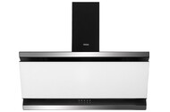 Okap kuchenny Kominowy VDB Deco 90 90.0cm czarno-biały