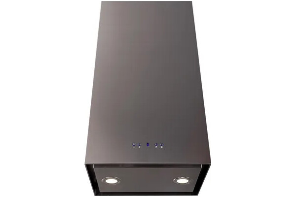 Okap kuchenny Kominowy VDB Cube P 40.0cm Inox