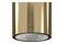 Okap kuchenny wyspowy - tuba GLOBALO Cylindro Isola 39.7 39.0cm złoty