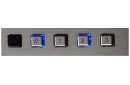 Okap kuchenny Wkład Akpo Neva Glass 80 WK-10 73.0cm Inox-biały