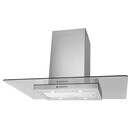 Okap kuchenny wyspowy - T-line Akpo Isla Mirage 90 WK-9 90.0cm srebrny