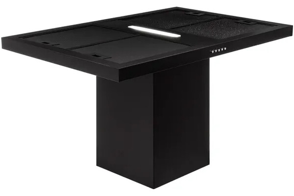 Okap kuchenny Wyspowy Akpo Isla Feniks 90 WK-4 89.8cm czarny
