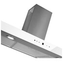 Okap kuchenny Kominowy AFRELLI Nuvola 90.0cm biało-inox