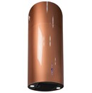 Okap kuchenny wyspowy - tuba AFRELLI Aria Isola 40.0cm miedziany