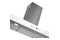 Okap kuchenny Przyścienny AFRELLI Nuvola 60.0cm biało-inox