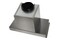 Okap kuchenny Wkład AFRELLI Piano Classic 59.5cm Inox-czarny