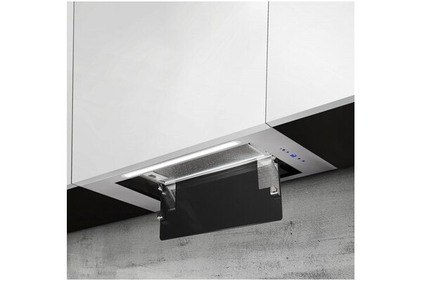 Okap kuchenny Wkład AFRELLI Piano 59.5cm Inox-czarny