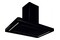 Okap kuchenny wyspowy - T-line AFRELLI Isola 90.0cm czarny