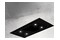 Okap kuchenny Sufitowy AFRELLI Solari Sofito 120.0cm czarny