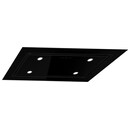 Okap kuchenny Sufitowy AFRELLI Solari Sofito 96.0cm czarny