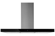 Okap kuchenny Wyspowy AFRELLI Nuvola Isola 90.0cm Inox-czarny
