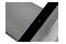 Okap kuchenny Wyspowy AFRELLI Nuvola Isola 90.0cm Inox-czarny