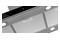 Okap kuchenny Wyspowy AFRELLI Nuvola Isola 90.0cm Inox-czarny