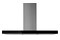 Okap kuchenny wyspowy - T-line AFRELLI Nuvola Isola 60.0cm Inox-czarny