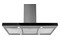 Okap kuchenny wyspowy - T-line AFRELLI Nuvola Isola 60.0cm Inox-czarny