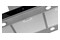 Okap kuchenny wyspowy - T-line AFRELLI Nuvola Isola 60.0cm Inox-czarny