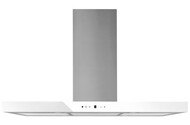 Okap kuchenny wyspowy - T-line AFRELLI Nuvola Isola 90.0cm Inox-biały