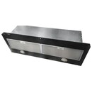 Okap kuchenny wkład - teleskopowy FALMEC Slim Vetro Plus 89.8cm czarny