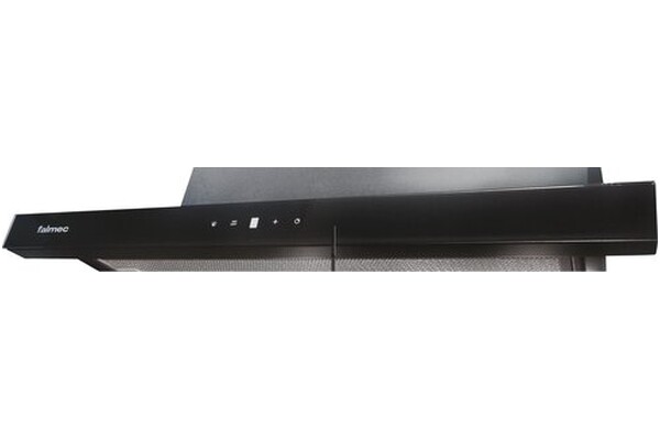 Okap kuchenny wkład - teleskopowy FALMEC Slim Vetro Plus 59.8cm czarny