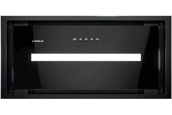 Okap kuchenny Wkład LANILIA Lamezo 59.6cm czarny