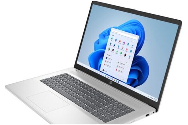 Laptop HP HP 17 17.3" Intel Core i3 N305 INTEL UHD 8GB 512GB SSD Windows 11 Home srebrny