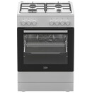 Kuchnia Beko FBE62120SWD płyta gazowa, piekarnik elektryczny