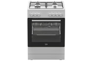 Kuchnia Beko FBE62120SWD płyta gazowa, piekarnik elektryczny