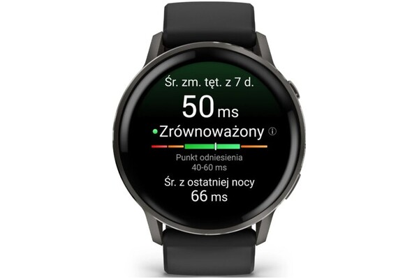Smartwatch Garmin Venu 4 1.40" czarny