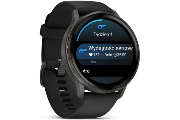 Smartwatch Garmin Venu 4 1.40" czarny