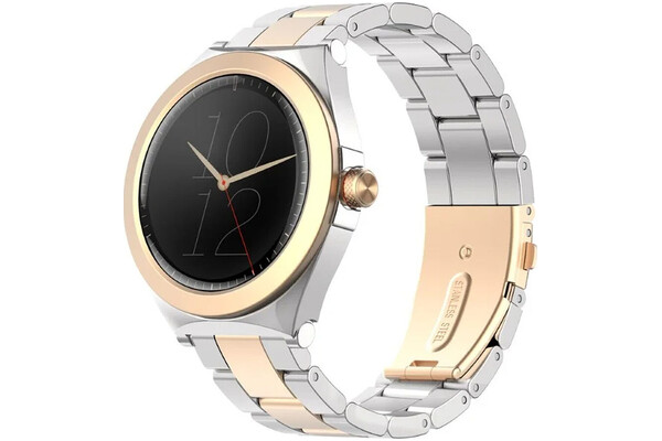Smartwatch MaxCom FW76 Fit srebrno-złoty