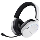Słuchawki Trust GXT491W Fayzo Nauszne Przewodowe biało-czarny
