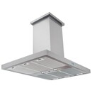 Okap kuchenny Wyspowy GLOBALO Nomina Isola 90.4 90.0cm Inox