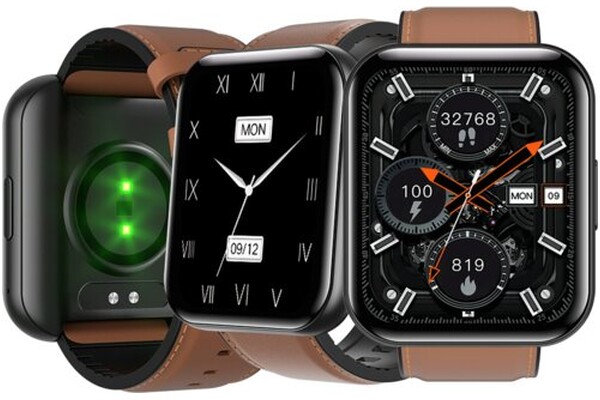 Smartwatch Bemi Exo Brązowo-czarny
