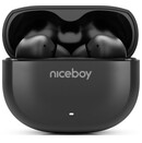 Słuchawki Niceboy Pins 4 Dokanałowe Bezprzewodowe czarny