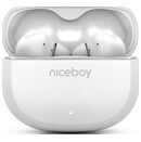 Słuchawki Niceboy Pins 4 Dokanałowe Bezprzewodowe biały