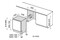 Zmywarka do zabudowy Midea MDWEB1004LB