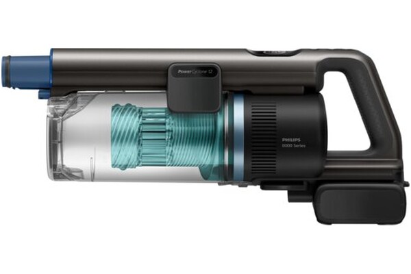 Odkurzacz Philips XC815701 Aqua 8000 pionowy z pojemnikiem Czarno-błękitny
